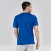 Kaos Polos Lengan Pendek Blue Solid Cotton Combed 30s - Gambar 4
