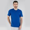 Kaos Polos Lengan Pendek Blue Solid Cotton Combed 30s - Gambar 2