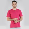 Kaos Polos Lengan Pendek Fuchia Cotton Combed 30s - Gambar 3