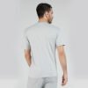 Kaos Polos Lengan Pendek Grey Solid Cotton Combed 30s - Gambar 4