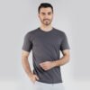 Kaos Polos Lengan Pendek Old Grey Cotton Combed 30s - Gambar 2