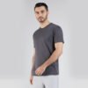 Kaos Polos Lengan Pendek Old Grey Cotton Combed 30s - Gambar 3