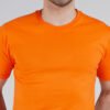 Kaos Polos Lengan Pendek Orange Solid Cotton Combed 30s - Gambar 5